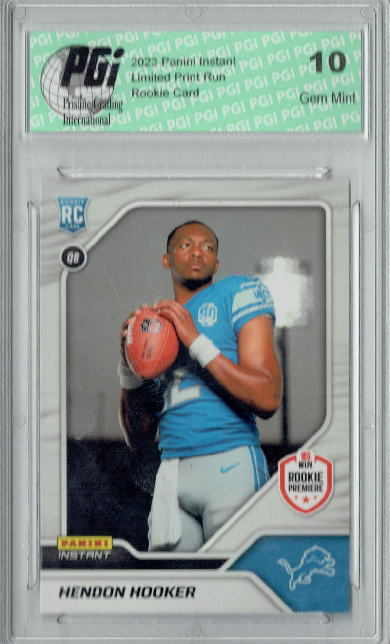 Hendon Hooker 2023 Panini Instant 1st Look #20 1 of 594 Rookie Card PGI 10