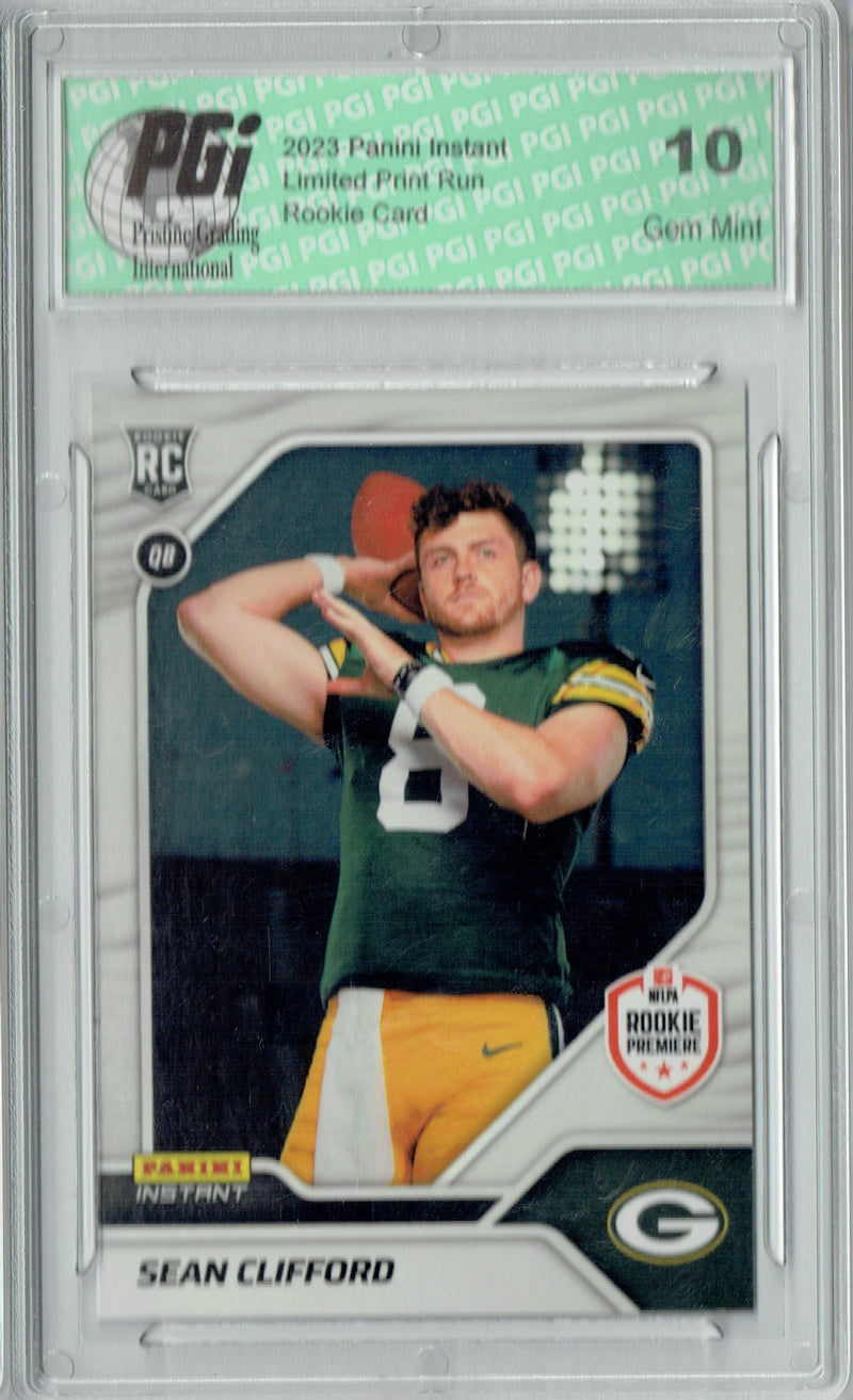 Sean Clifford 2023 Panini Instant 1st Look #37 1 of 520  Rookie Card PGI 10