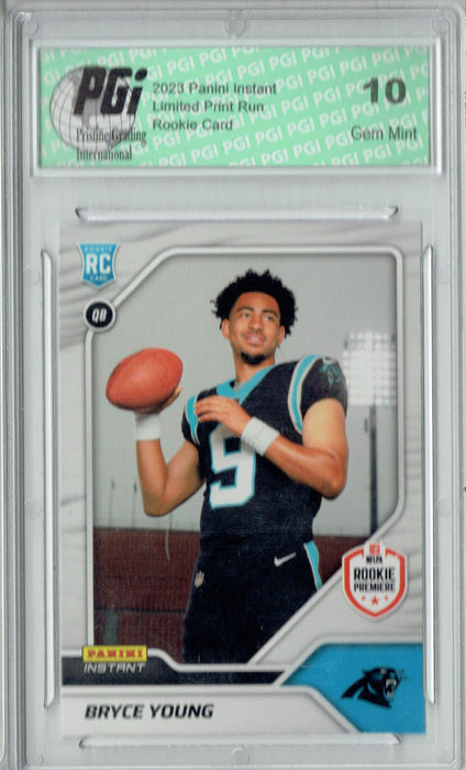 Bryce Young 2023 Panini Instant 1st Look #41 1 of 2812 Rookie Card PGI 10