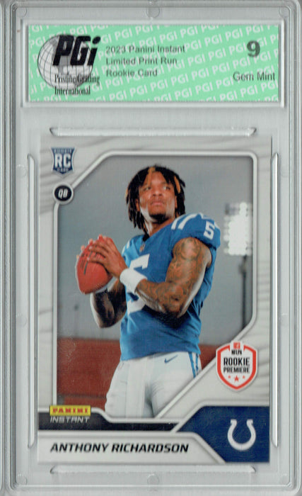 PGI 9 Anthony Richardson 2023 Panini Instant #2 1 of 1911 Rookie Card