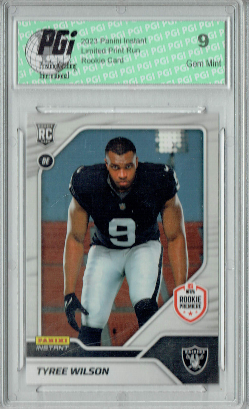 PGI 9 Tyree Wilson 2023 Panini Instant #3 1 of 517 Rookie Card