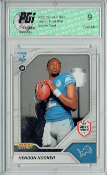 PGI 9 Hendon Hooker 2023 Panini Instant #20 1 of 594 Rookie Card