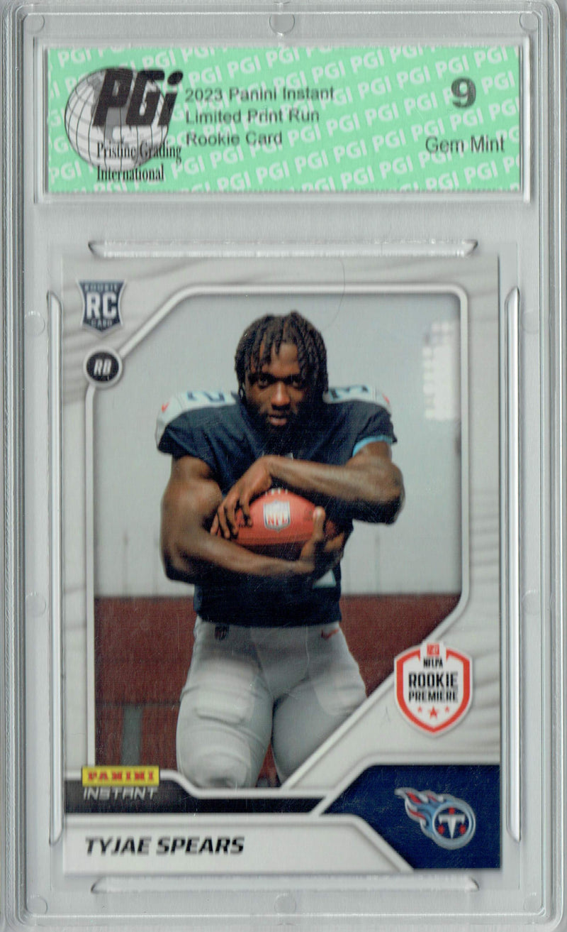 PGI 9 Tyjae Spears 2023 Panini Instant #25 1 of 517 Rookie Card
