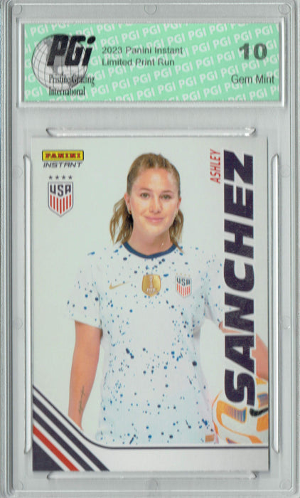 Ashley Sanchez 2023 Panini Instant #S-AS Women's World Cup Trading Card PGI 10