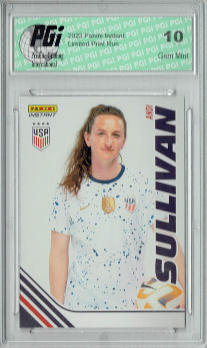 Andi Sullivan 2023 Panini Instant #S-ANS Women's World Cup Trading Card PGI 10