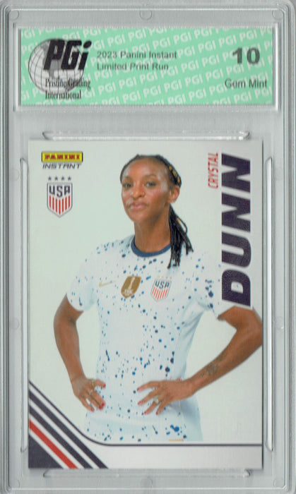 Crystal Dunn 2023 Panini Instant #S-CD Women's World Cup Trading Card PGI 10