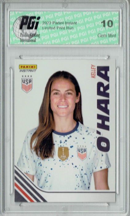 Kelley O'Hara 2023 Panini Instant #S-KOH Women's World Cup Trading Card PGI 10