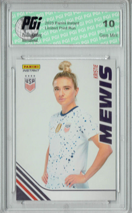 Kristie Mewis 2023 Panini Instant #S-KM Women's World Cup Trading Card PGI 10