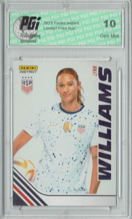 Lynn Williams 2023 Panini Instant #S-AC Women's World Cup Trading Card PGI 10