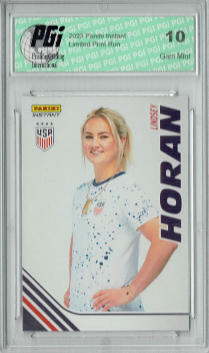 Lindsey Horan 2023 Panini Instant #S-LH Women's World Cup Trading Card PGI 10