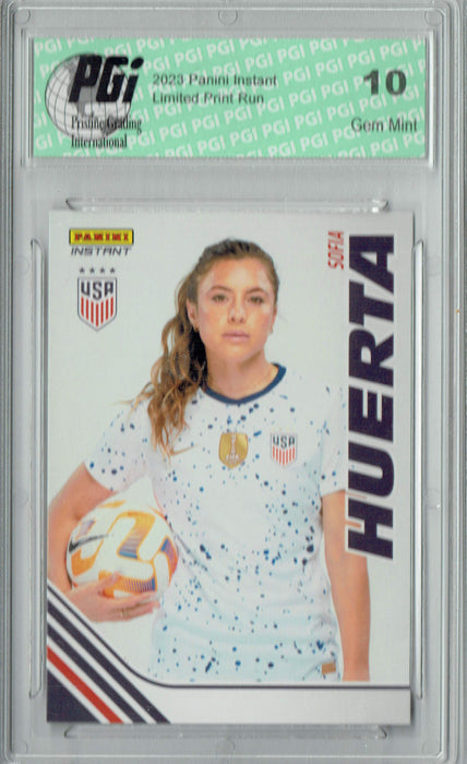 Sofia Huerta 2023 Panini Instant #S-SH Women's World Cup Trading Card PGI 10