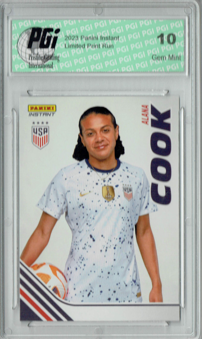 Alana Cook 2023 Panini Instant #S-MR Women's World Cup Trading Card PGI 10