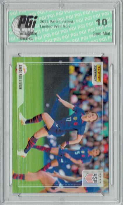 Andi Sullivan 2023 Panini Instant #A-ANS Women's World Cup Action Trading Card PGI 10
