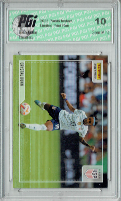Crystal Dunn 2023 Panini Instant #A-CD Women's World Cup Action Trading Card PGI 10