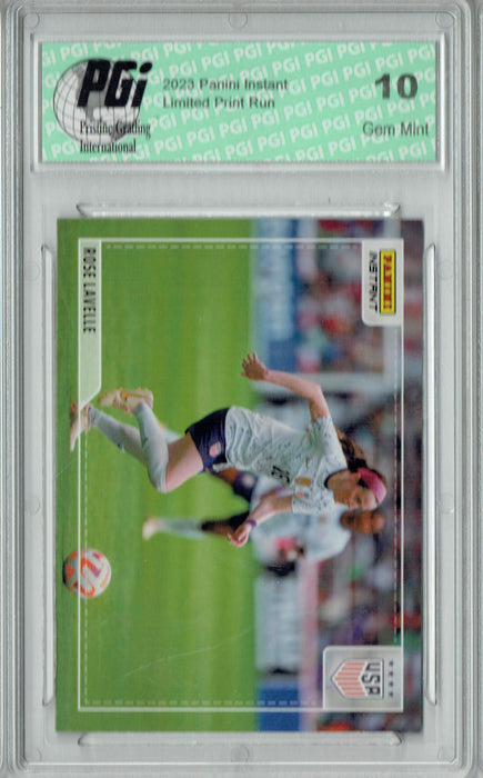 Rose Lavelle 2023 Panini Instant #A-RL Women's World Cup Action Trading Card PGI 10
