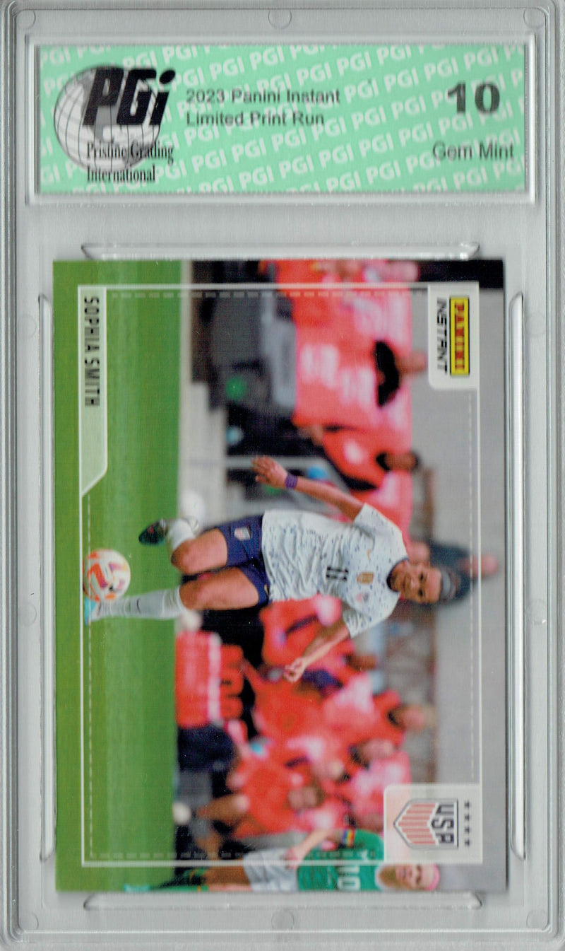 Sophia Smith 2023 Panini Instant #A-SSH Women's World Cup Action Trading Card PGI 10