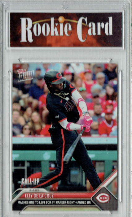 Certified Mint+ Elly De La Cruz 2023 Topps Now #651 Cincinnati Reds Rookie Card