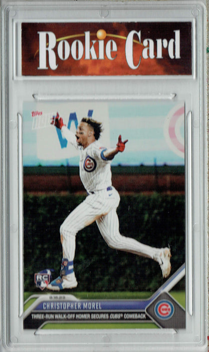 Certified Mint+ Christopher Morel 2023 Topps Now #716 Cubs Comeback Rookie Card