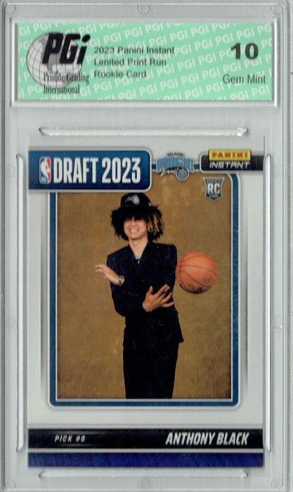 Anthony Black 2023 Panini Instant #DN-6 NBA Draft Rookie Card PGI 10