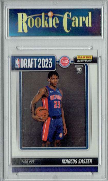 Certified Mint+ Marcus Sasser 2023 Panini Instant #DN-22 NBA Draft Night Rookie Card