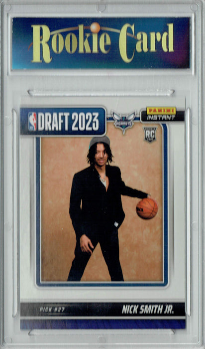 Certified Mint+ Nick Smith Jr. 2023 Panini Instant #DN-23 NBA Draft Night Rookie Card