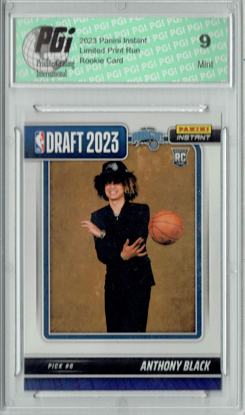 PGI 9 Anthony Black 2023 Panini Instant #DN-6 NBA Draft Rookie Card