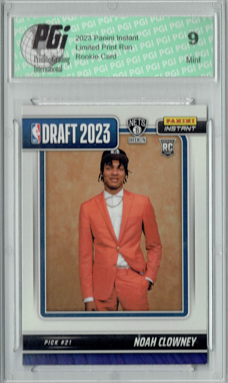 PGI 9 Noah Clowney 2023 Panini Instant #DN-18 NBA Draft Rookie Card