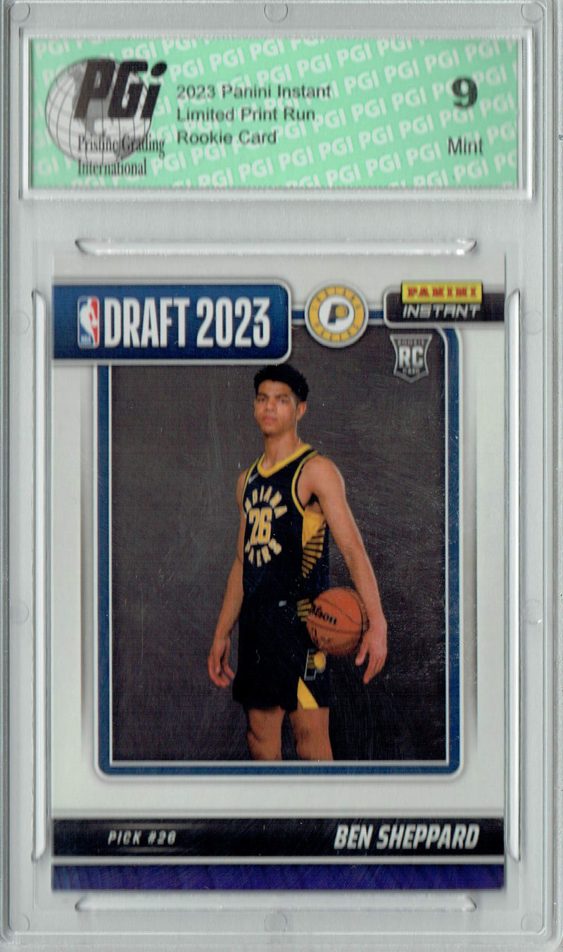 PGI 9 Ben Sheppard 2023 Panini Instant #DN-26 NBA Draft Rookie Card