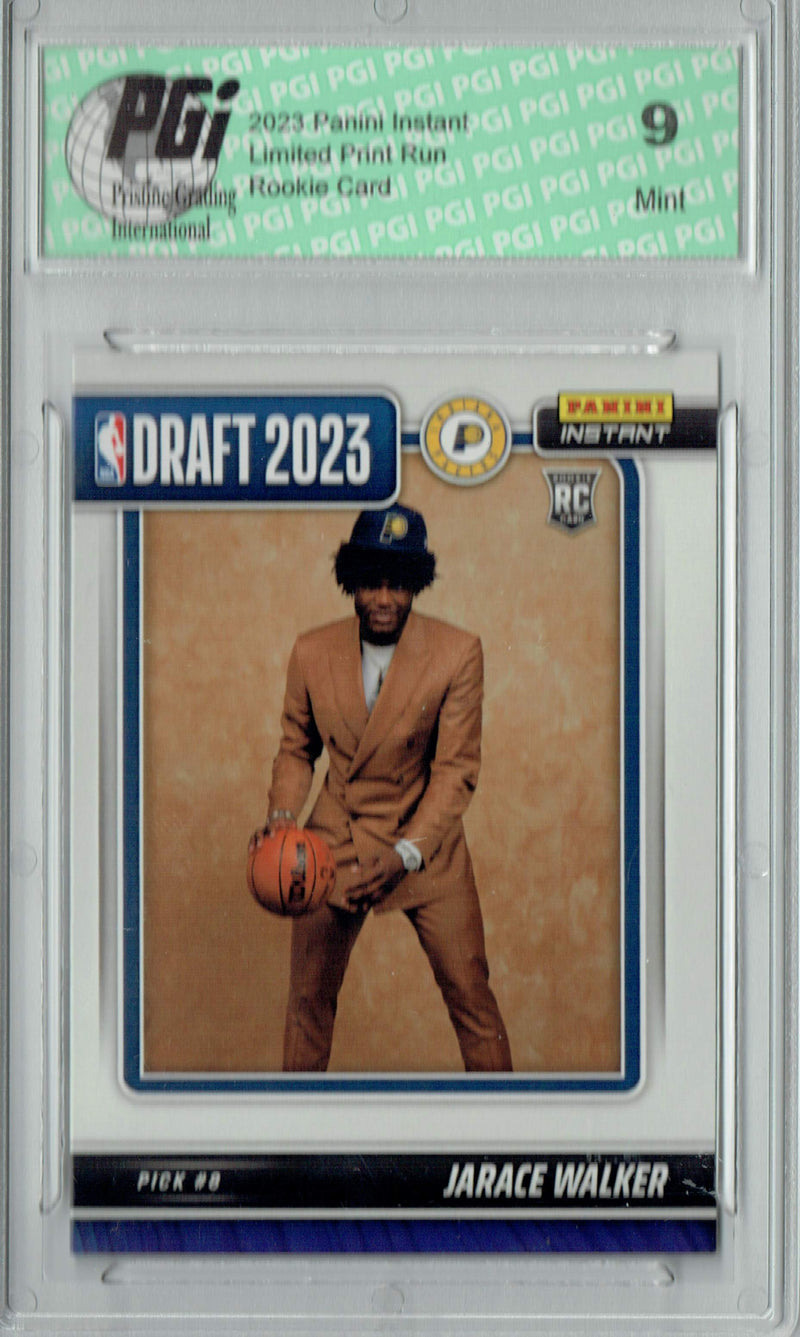 PGI 9 Jarace Walker 2023 Panini Instant #DN-29 NBA Draft Rookie Card