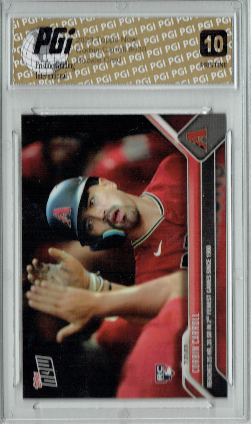 Corbin Carroll 2023 Topps GWTG #638 PRISTINE Rookie Card PGI 10