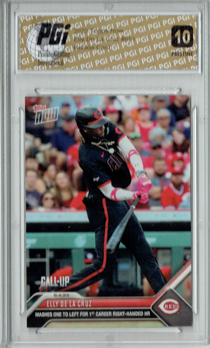 Elly De La Cruz 2023 Topps Now #651 PRISTINE Rookie Card PGI 10