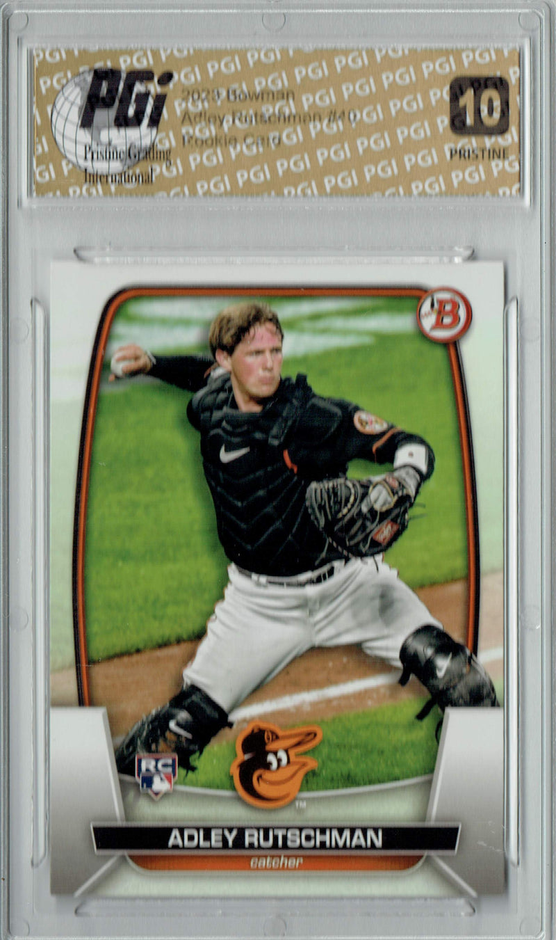Adley Rutschman 2023 Bowman #40 PRISTINE Rookie Card PGI 10