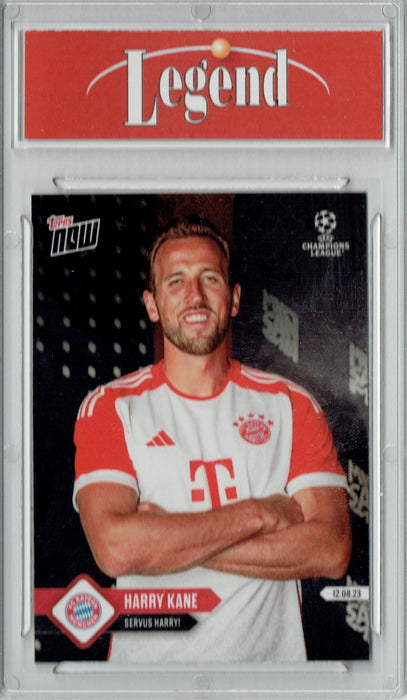 Certified Mint+ Harry Kane 2023 Topps Now #136 Joins Bayern Munchen Trading Card