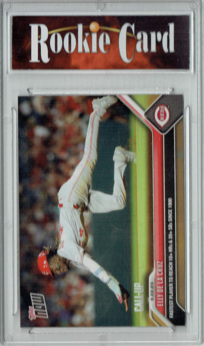 Certified Mint+ Elly De La Cruz 2023 Topps Now #746 Fastest to 10 HRs, 20 SBs Rookie Card