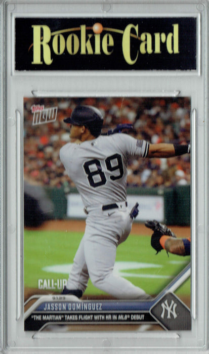 Certified Mint+ Jasson Dominguez 2023 Topps Now #798 The Martian's MLB Debut Rookie Card