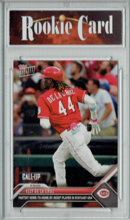 Certified Mint+ Elly De La Cruz 2023 Topps Now #730 Fastest Home to Home Rookie Card