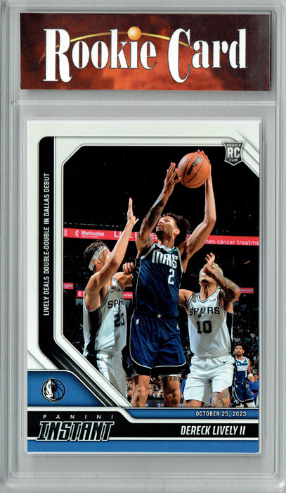 Certified Mint+ Dereck Lively 2023 Panini Instant #6 1/243 NBA Debut Rookie Card