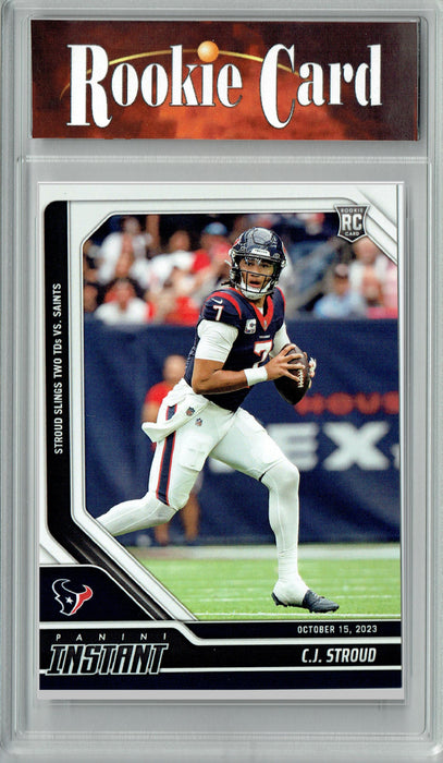 Certified Mint+ C.J. Stroud 2023 Panini Instant #15 Only 837 Made! Rookie Card