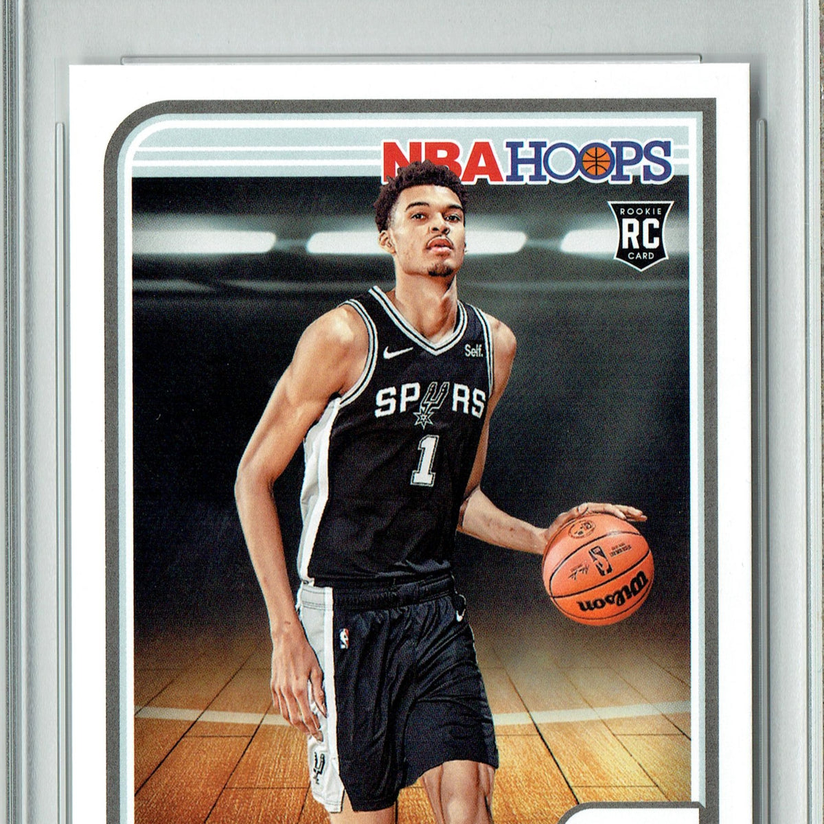 Certified Mint+ Victor Wembanyama 2023 NBA Hoops #277 San Antonio