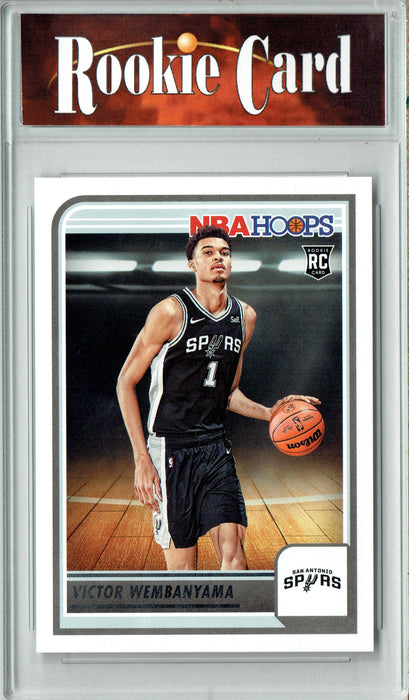 Certified Mint+ Victor Wembanyama 2023 NBA Hoops #277 San Antonio Spurs Rookie Card