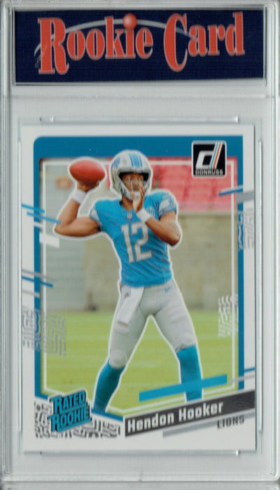 Certified Mint+ Hendon Hooker 2023 Donruss Football #329 Rated Rookie Card