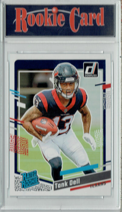 Certified Mint+ Tank Dell 2023 Donruss Football #341 Rated Rookie Card