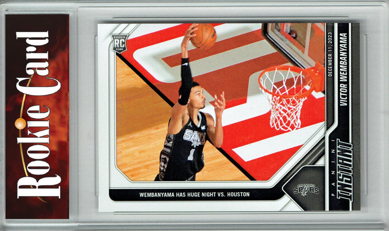 Certified Mint+ Victor Wembanyama 2023 Panini Instant #156 1 of 2234 Made Rookie Card San Antonio Spurs
