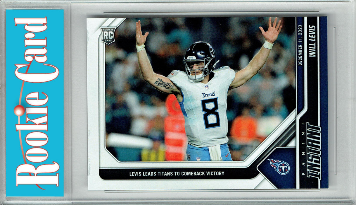 Certified Mint+ Will Levis 2023 Panini Instant #86 Only 234 Ever Made! Rookie Card Tennessee Titans