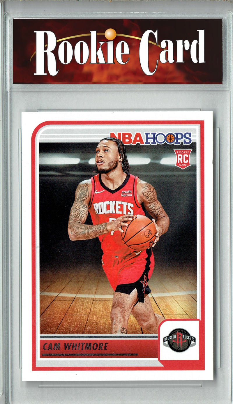 Certified Mint+ Cam Whitmore 2023 Hoops #265 NBA Houston Rockets Rookie Card Houston Rockets