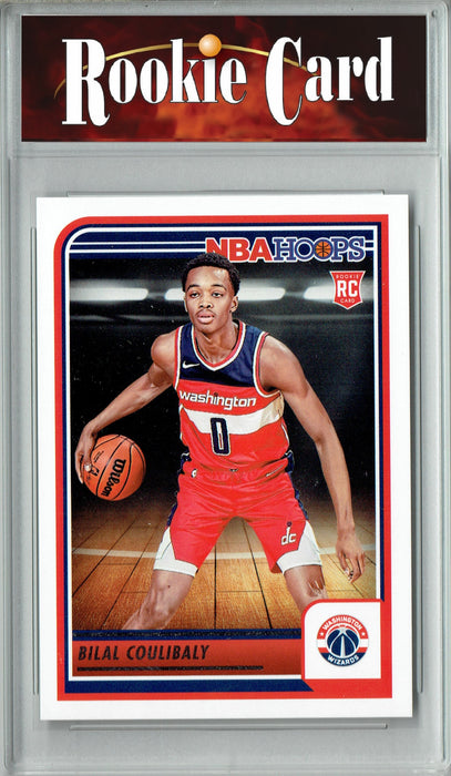Certified Mint+ Bilal Coulibaly 2023 Hoops #276 Washington Wizards Rookie Card Washington Wizards