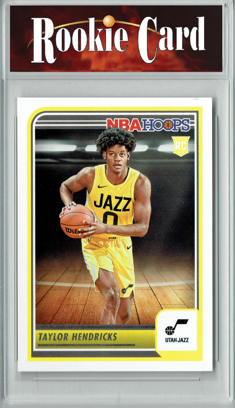 Certified Mint+ Taylor Hendricks 2023 Hoops #236 Utah Jazz Rookie Card Utah Jazz