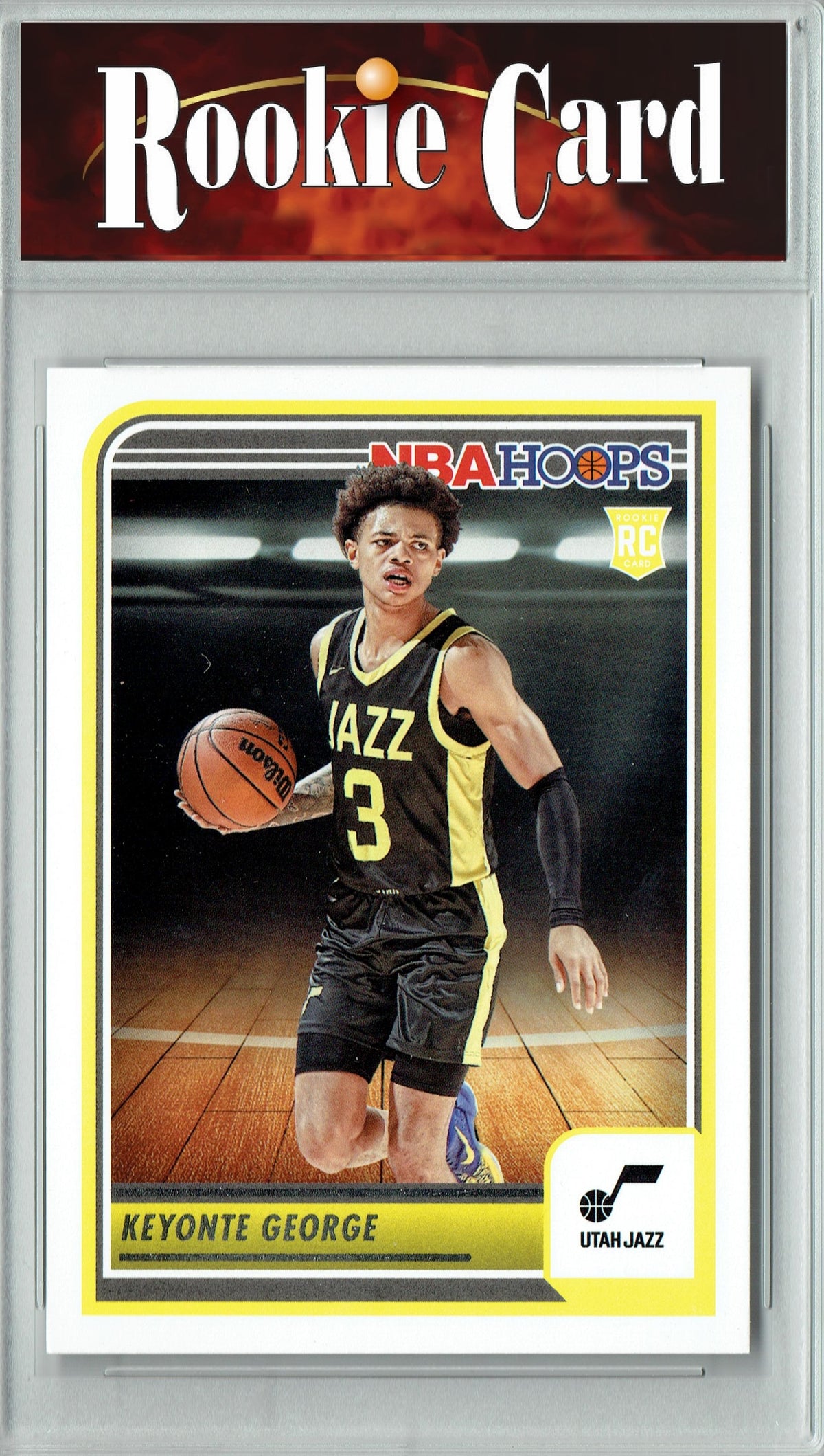 Keyonte George Rookie Rpa Certified Mint+ Keyonte George 2023 Hoops #271 Utah Jazz Rookie Card U ...