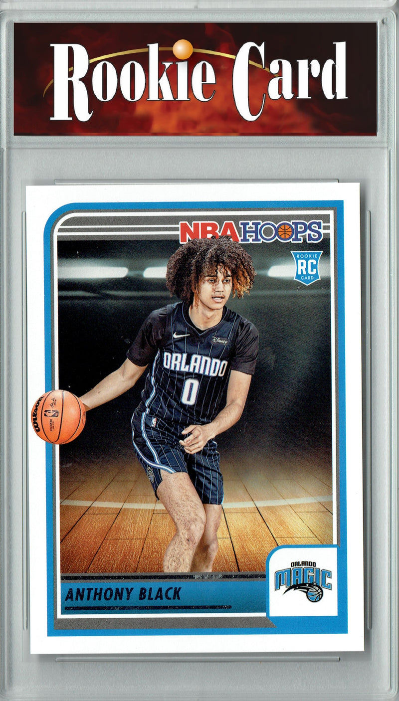 Certified Mint+ Anthony Black 2023 Hoops #257 Orlando Magic Rookie Card Orlando Magic