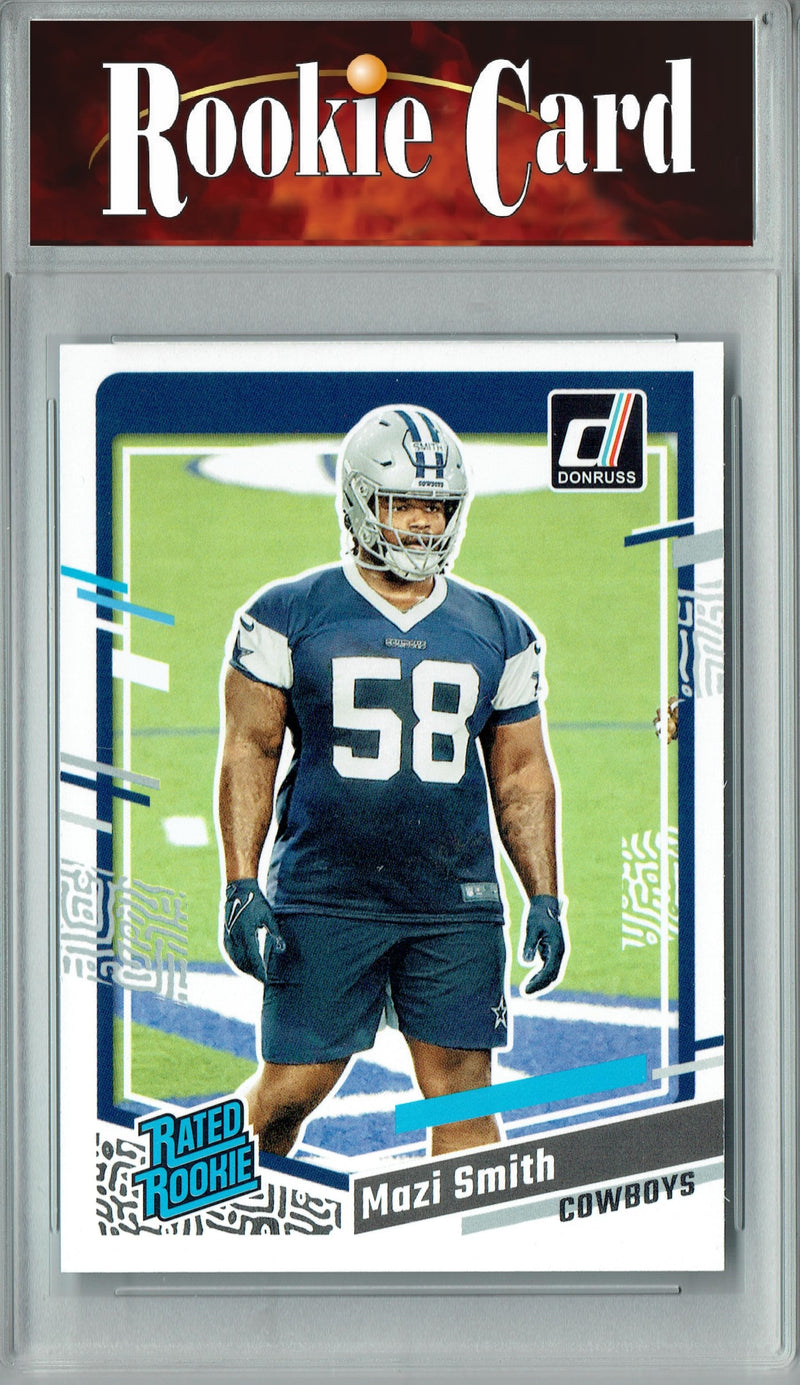 Certified Mint+ Mazi Smith 2023 Donruss Football #326 Dallas Cowboys Rookie Card Dallas Cowboys